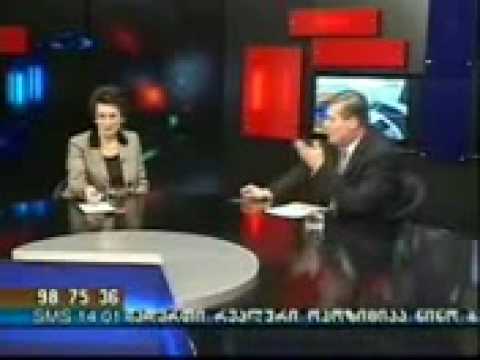 სტუდია სპექტრი  31-10-2008 (2/11). საზოგადოებრივპოლიტიკური თოქშოუ; წამყვანი დავით აქუბარდია.